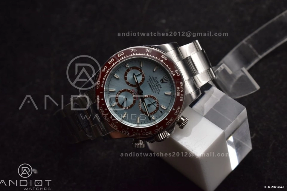 Best Dial SS Clean Markers Comfortable 1:1 Daytona Edition SS on Clone Bracelet Asian 785 904L Ice 904L Super Sticks Blue 126506 0331